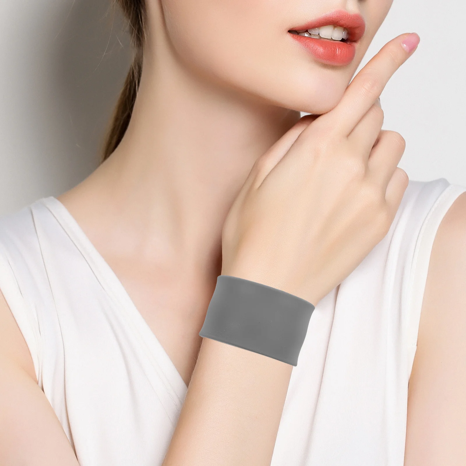 Силиконовые пустые браслеты - Фотография_3