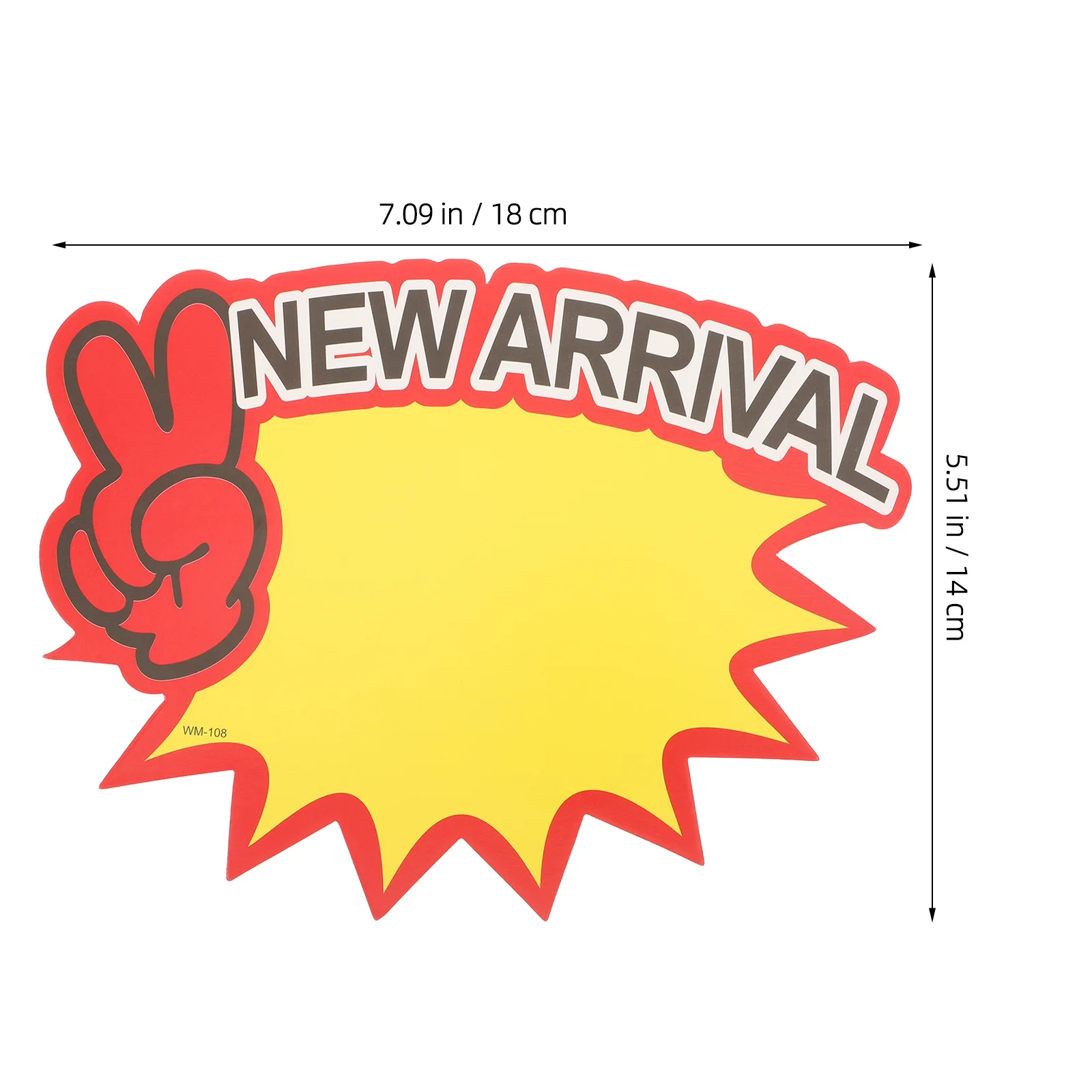 Ценники пустой белой бумаги розничный - Фотография_4