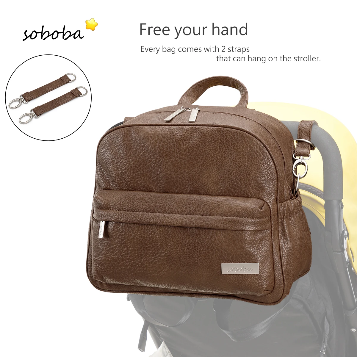 Модная сумка для подгузников для новорожденных - Фотография_4