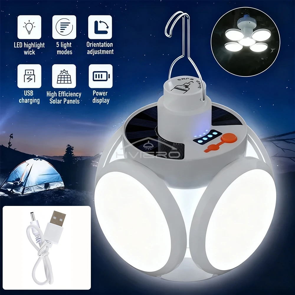 Солнечная светодиодная лампа для сада - Фотография_2