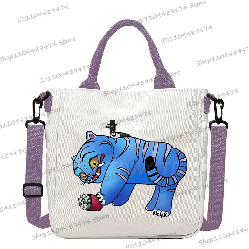 Новые аниме женские и мужские сумки через плечо с героями мультфильмов - Фотография_6