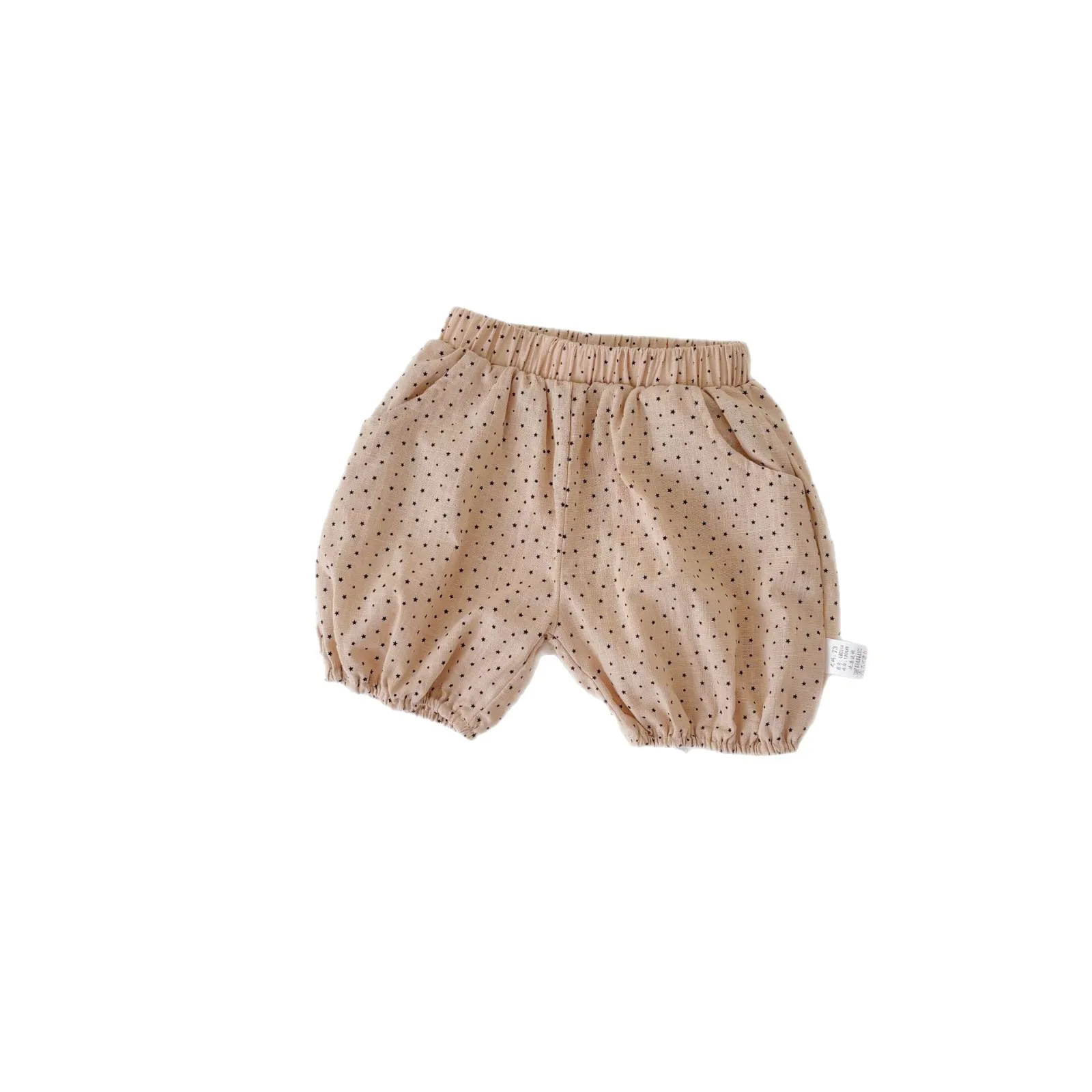 Детские шорты, хлопковые милые однотонные шорты для девочек - Фотография_5