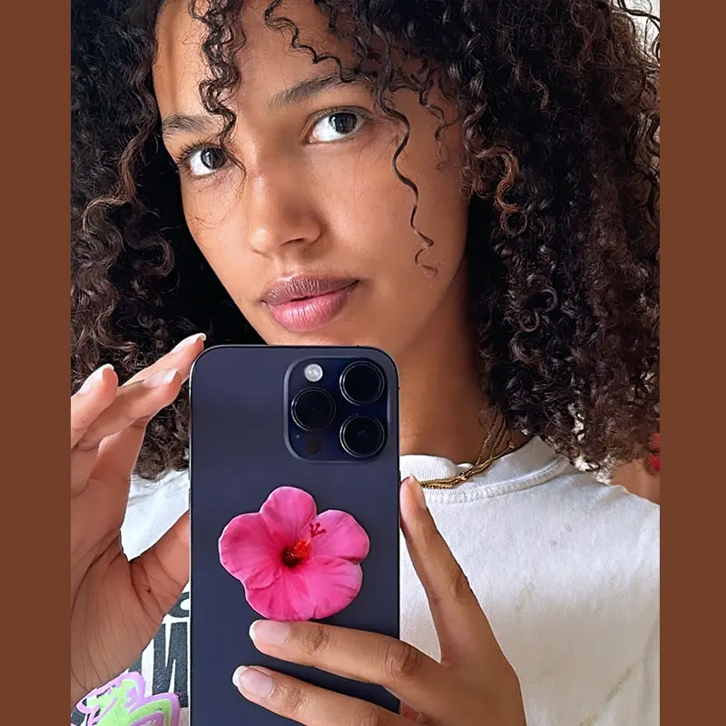 Акриловая розетка с орхидеей cymbidium