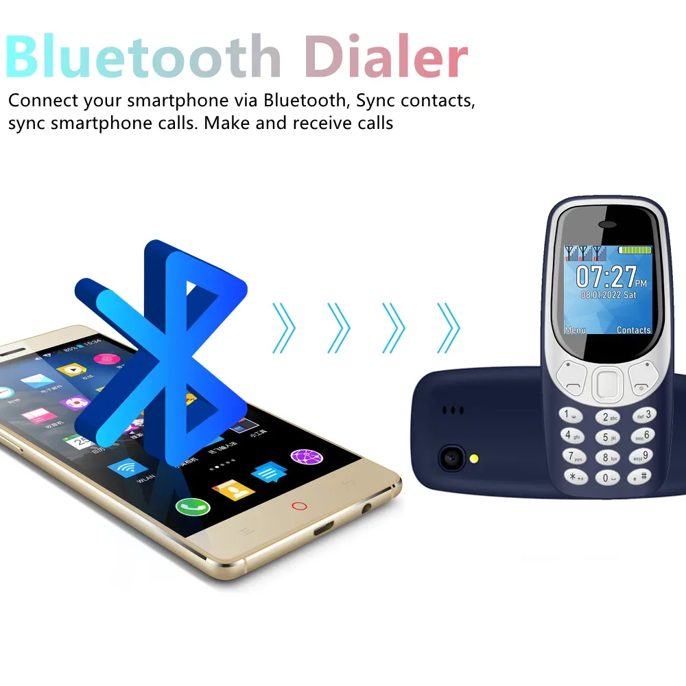Servo q3308 pro мини мобильный телефон с поддержкой 3 sim-карт - Фотография_3