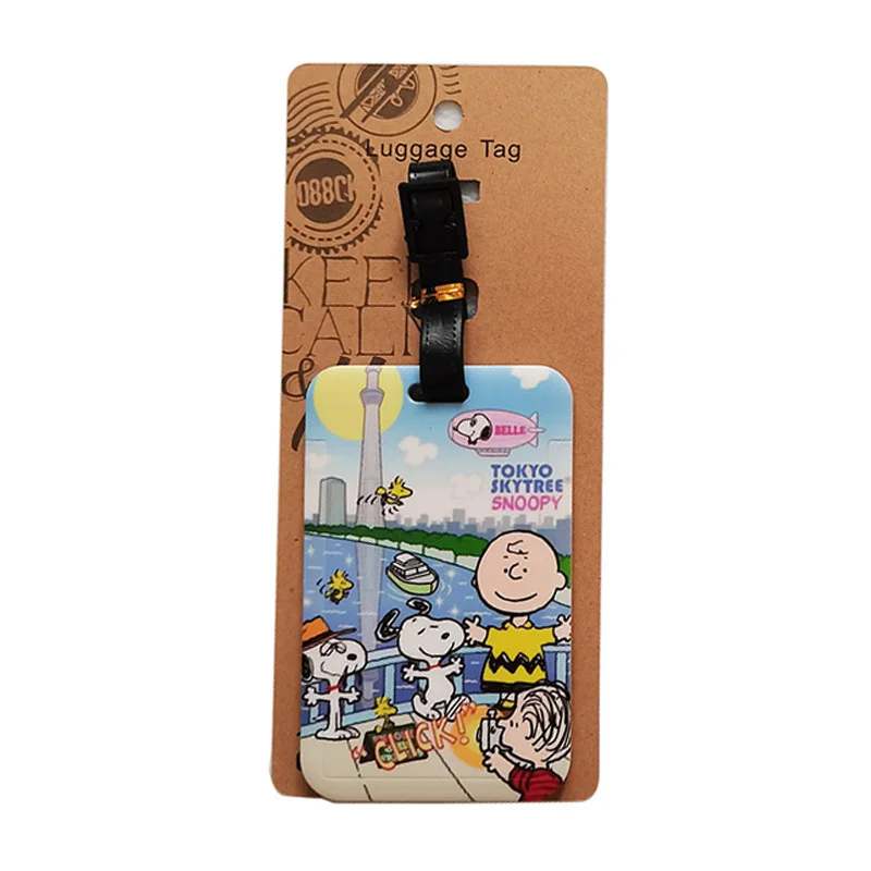 Snoopy модные багажные бирки модные - Фотография_4
