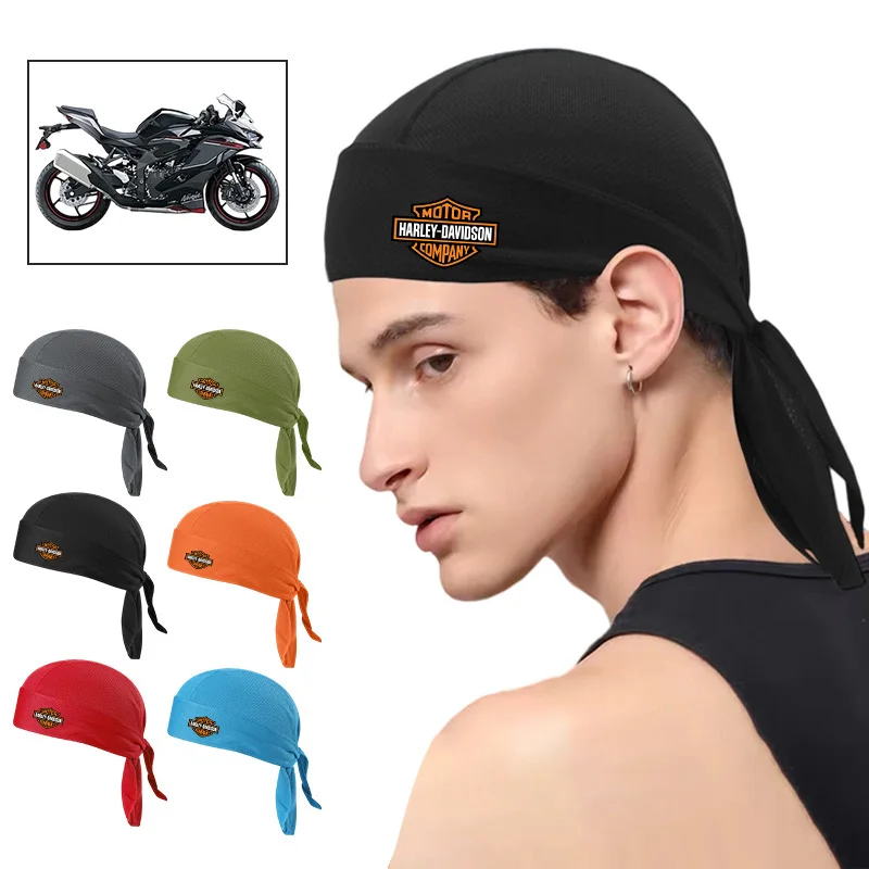 Быстросохнущая повязка на голову для harley davidson - Фотография_2