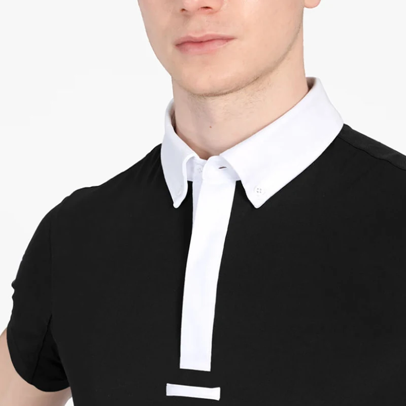 Mxllina мужские футболки с короткими рукавами для верховой езды - Фотография_4