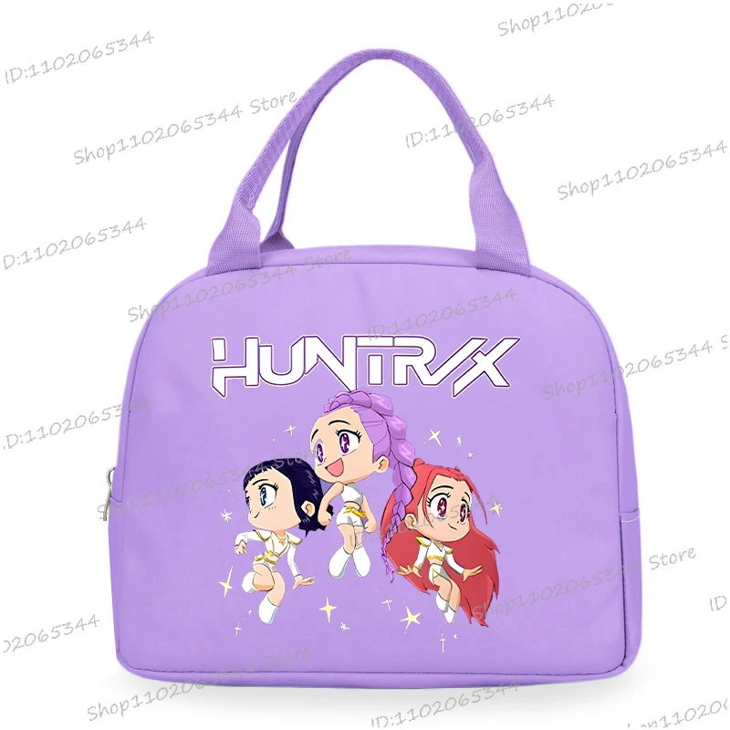 Забавная аниме-сумка для обеда с героями мультфильмов для мужчин и женщин - Фотография_2