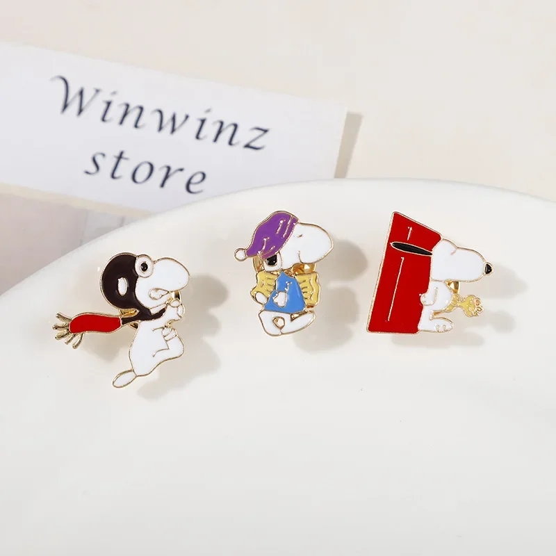 Металлические значки в стиле аниме snoopys - Фотография_5