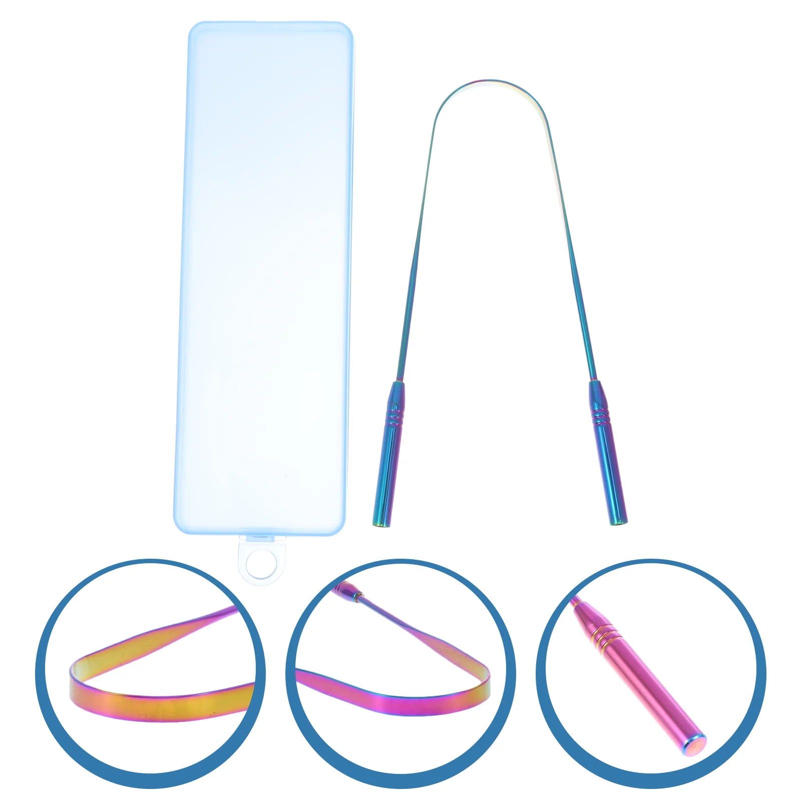 Скребок для щеток для языка из нержавеющей стали - Фотография_2