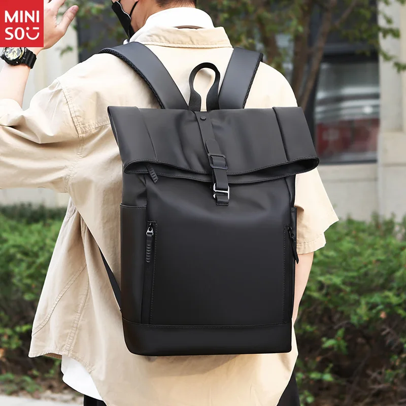 Новый мужской рюкзак miniso