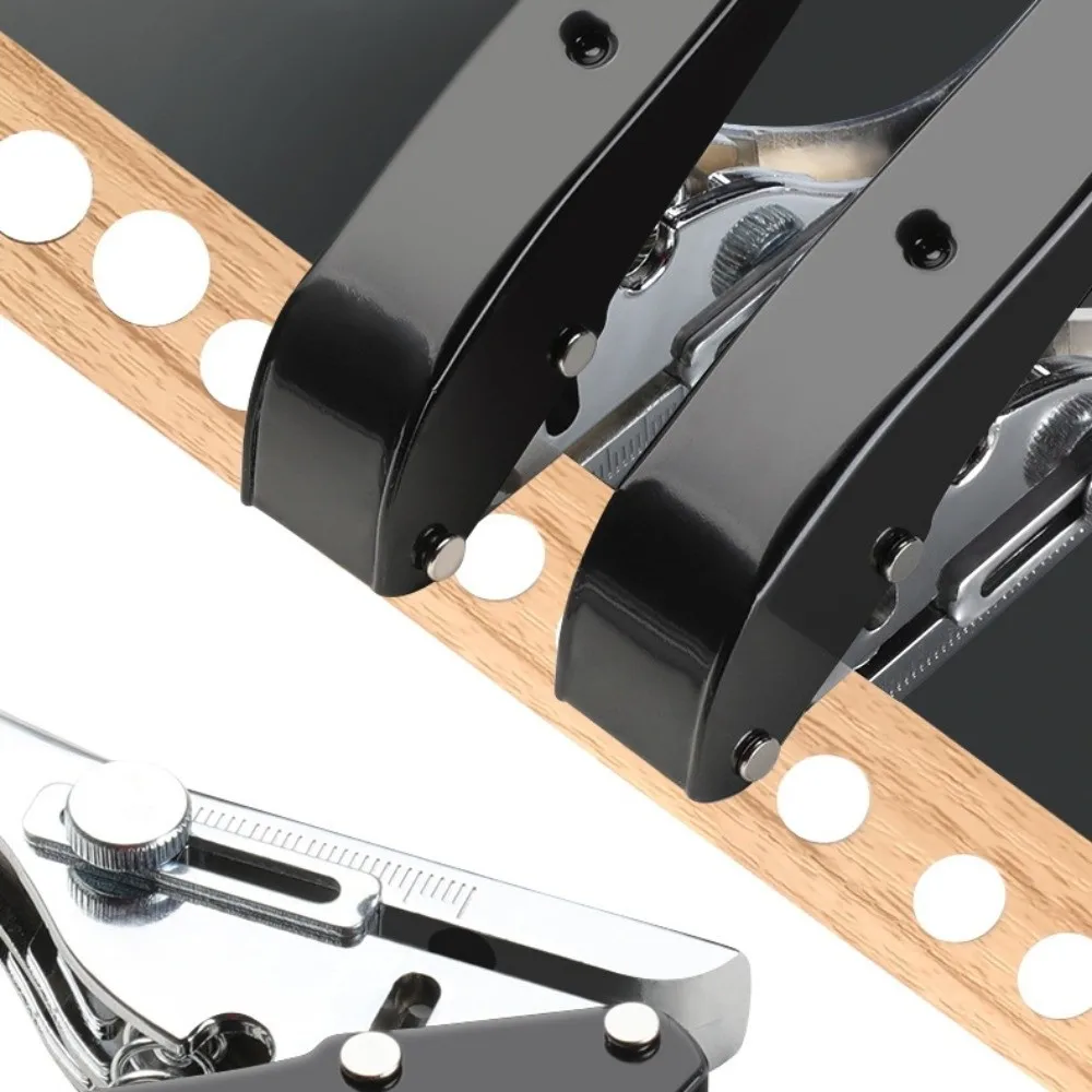 Подпружиненный столярный перфоратор с одним отверстием