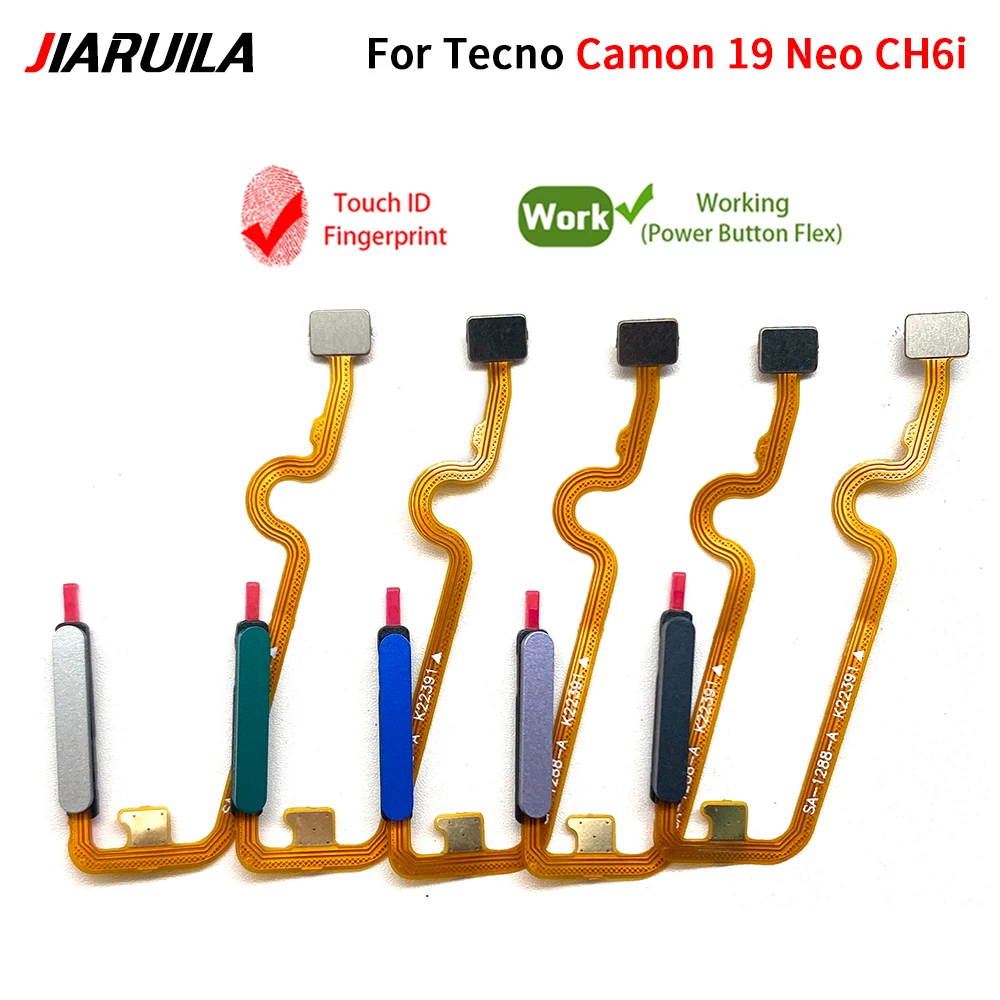 Гибкий кабель датчика отпечатков пальцев для tecno camon 19 neo ch6i - Фотография_3