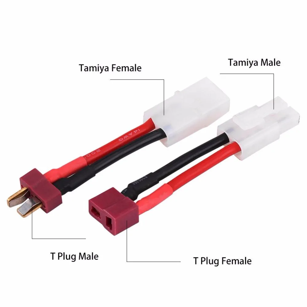 Deans t plug к разъему tamiya - Фотография_3