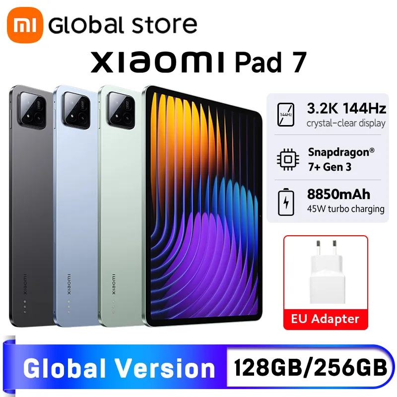 Глобальная версия xiaomi pad 7 snapdragon 7+ gen 3