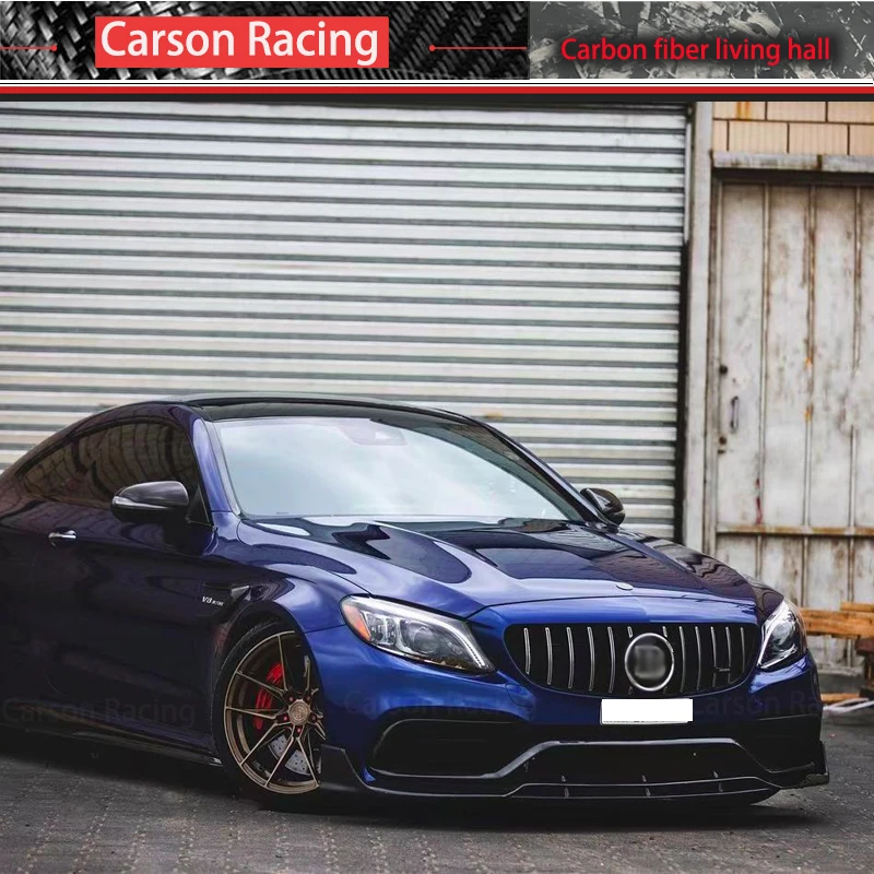 2015-2021 mercedes-benz w205 c63 передняя лопата для губ - Фотография_4
