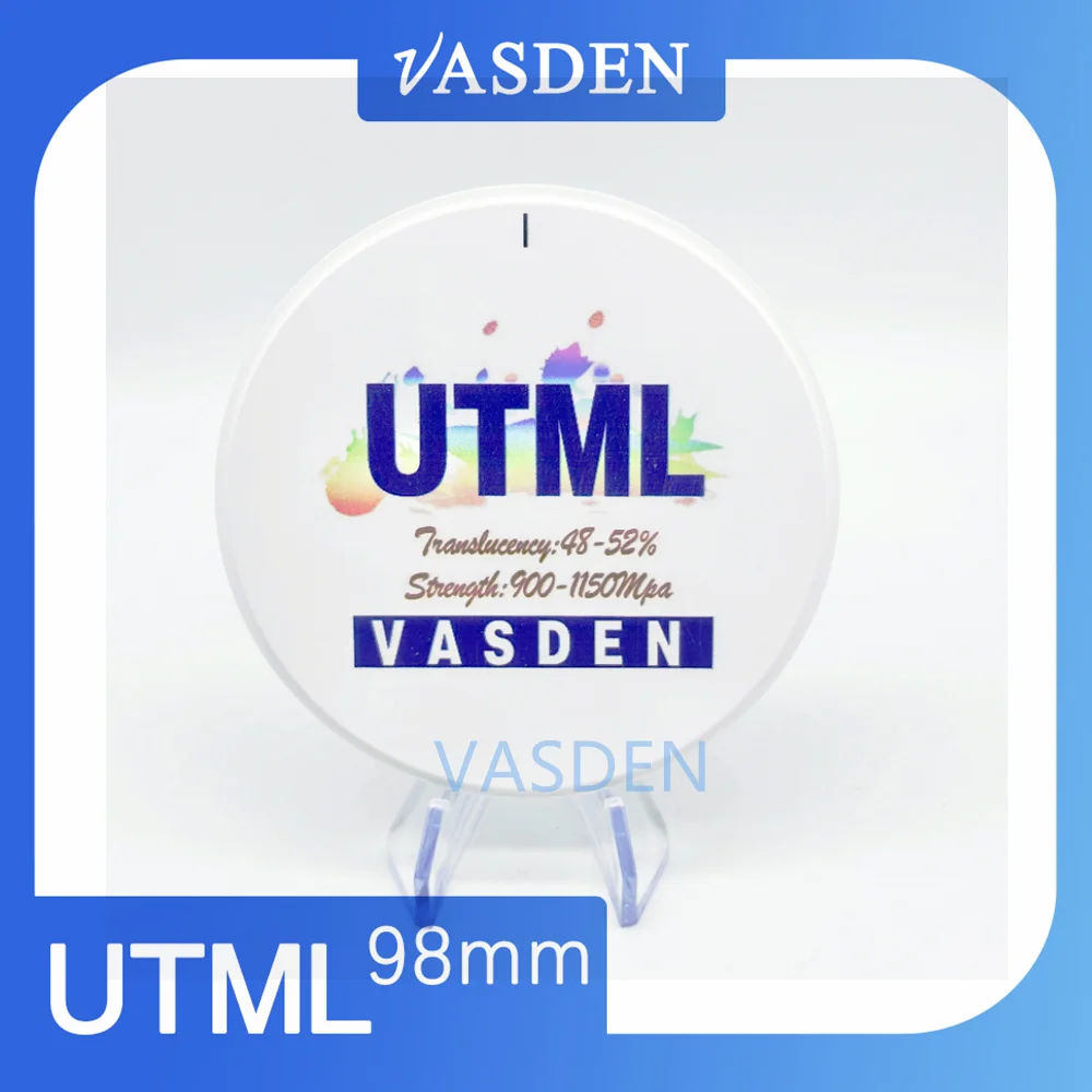 Многослойный циркониевый блок vasden 3d utml