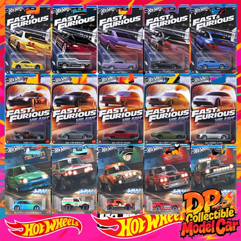 1:64 hot wheels silver series злодеи