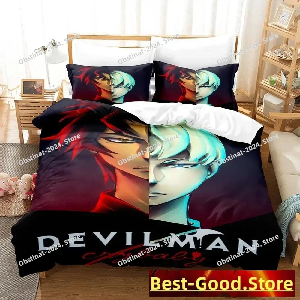 Комплект постельного белья devilman single twin full queen king size - Фотография_2