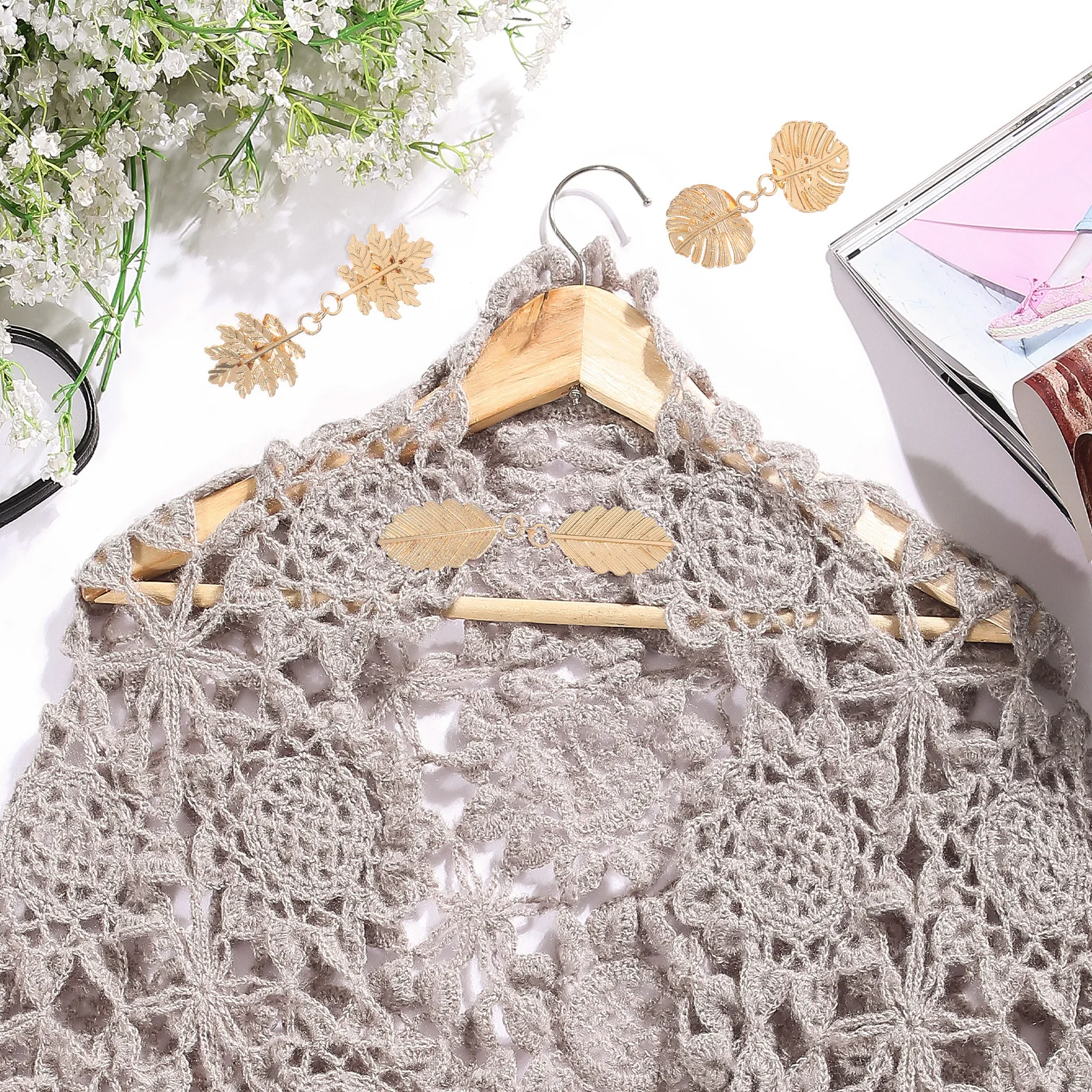 Винтажные зажимы для свитера для женщин - Фотография_2