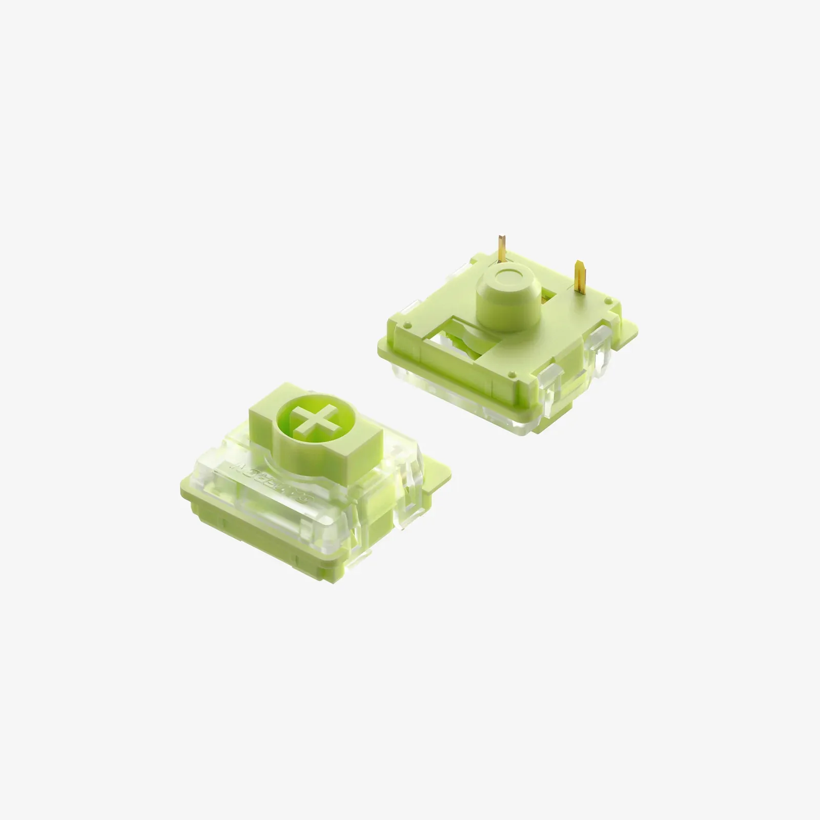 Низкопрофильные переключатели nuphy gateron aloe (l37) (100 шт - Фотография_2