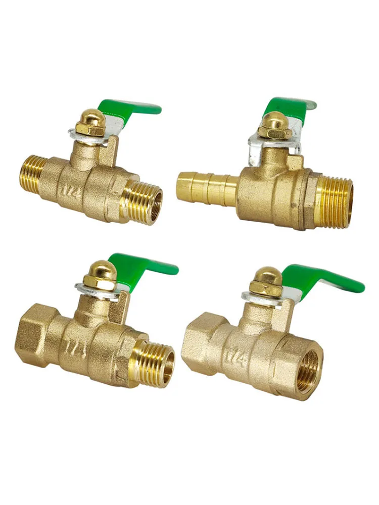 Латунный двухсторонний запорный - Фотография_6