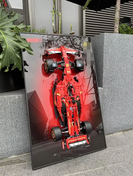 Настенная панель для дисплея для lego 42207 ferrari sf-24 f1