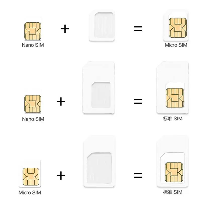 1 комплект адаптера nano sim-карты - Фотография_5