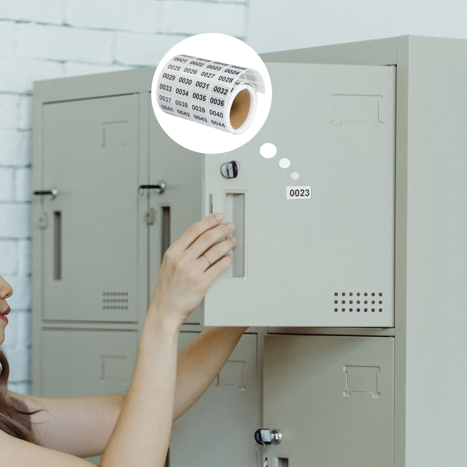 Прямоугольные наклейки с номерами - Фотография_2