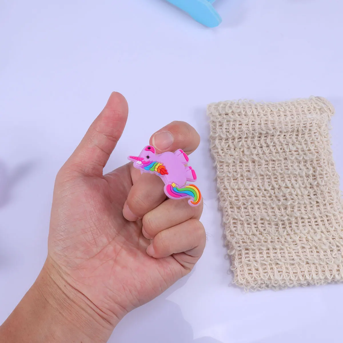 Кольца-защелки с единорогом - Фотография_3