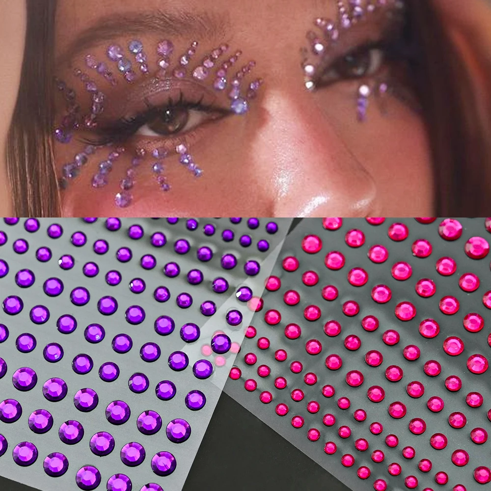 Наклейки на лицо - Фотография_2