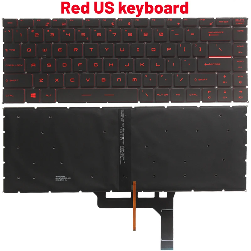 Клавиатура для ноутбука msi gf63 - Фотография_5