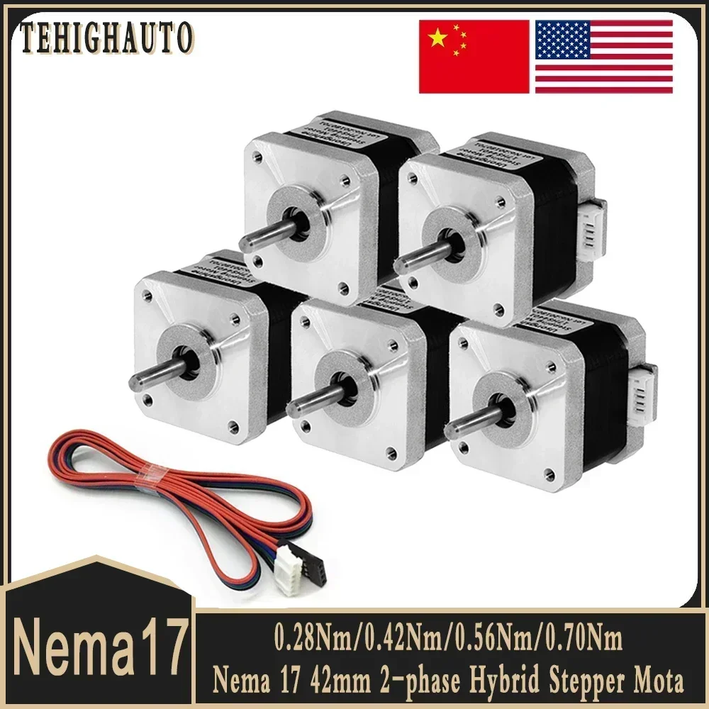 Комплект привода шагового двигателя с открытым контуром nema17 0
