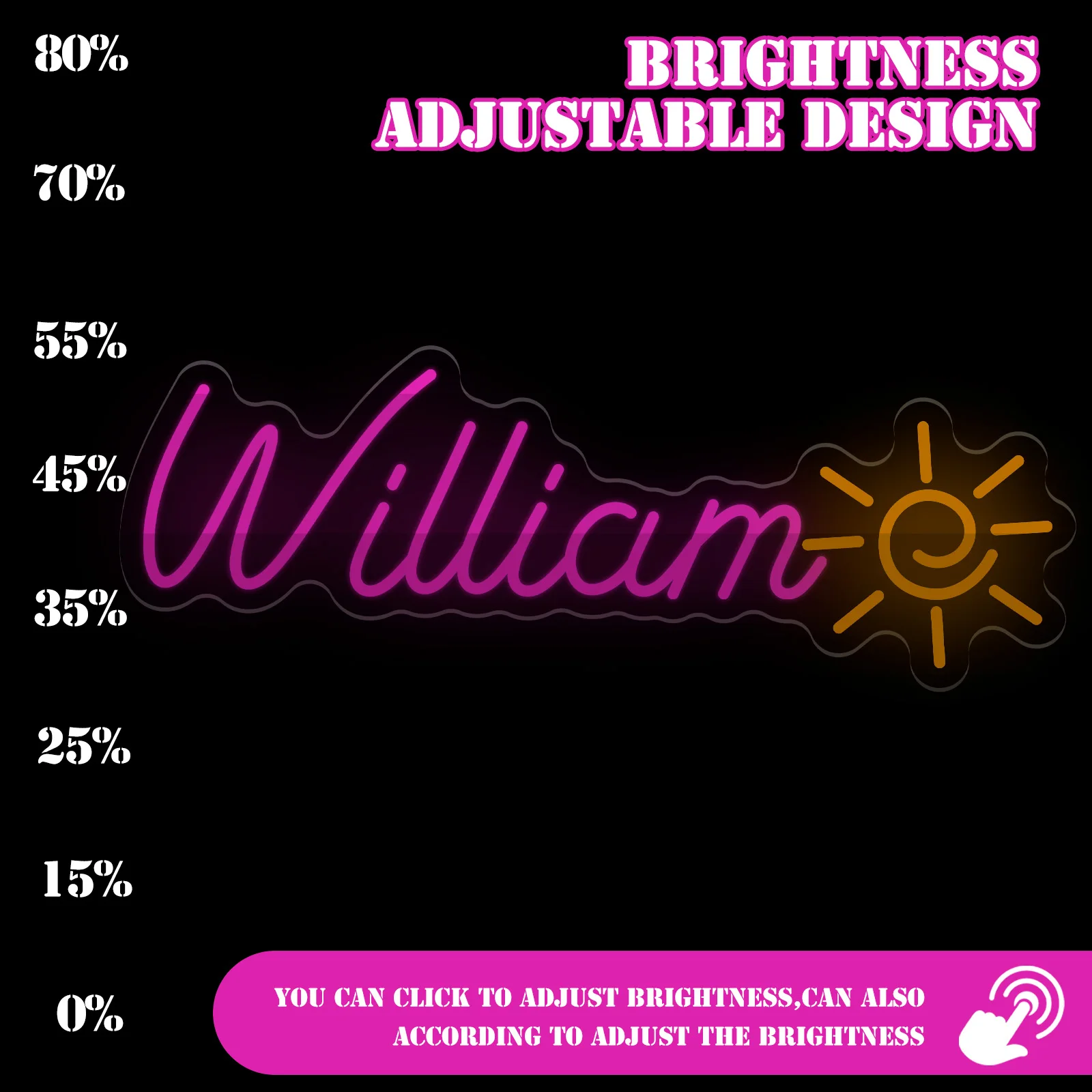 Изготовленная на заказ светодиодная неоновая вывеска с питанием от usb - Фотография_2