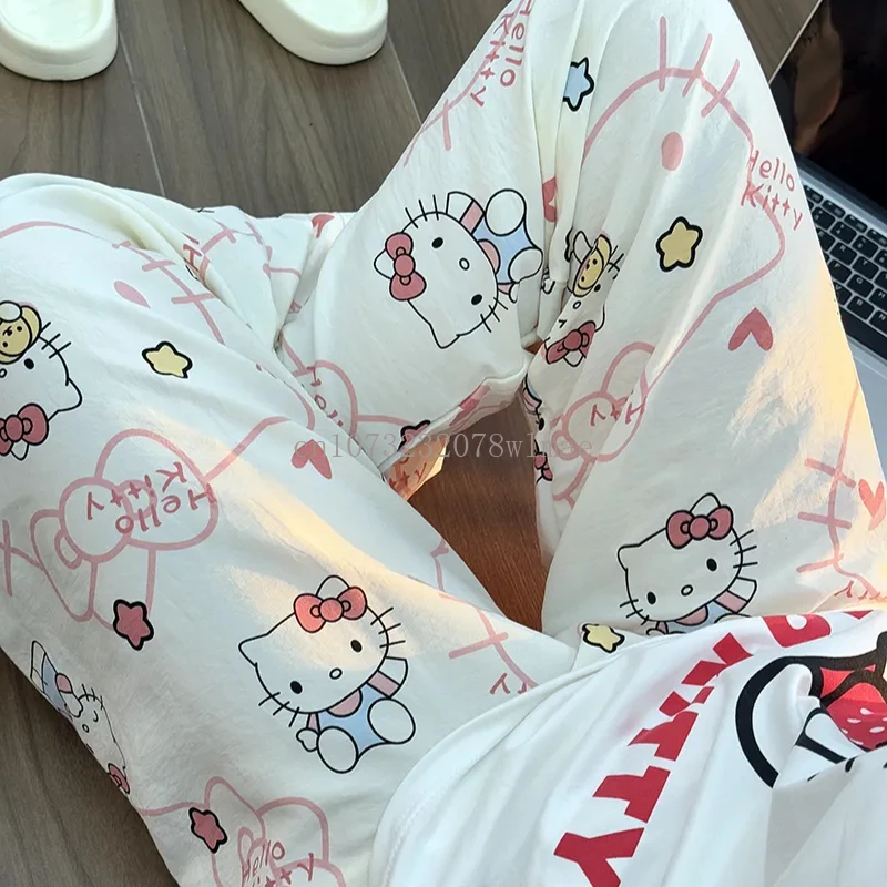 Kawaii hello kitty пушистые пижамные - Фотография_4