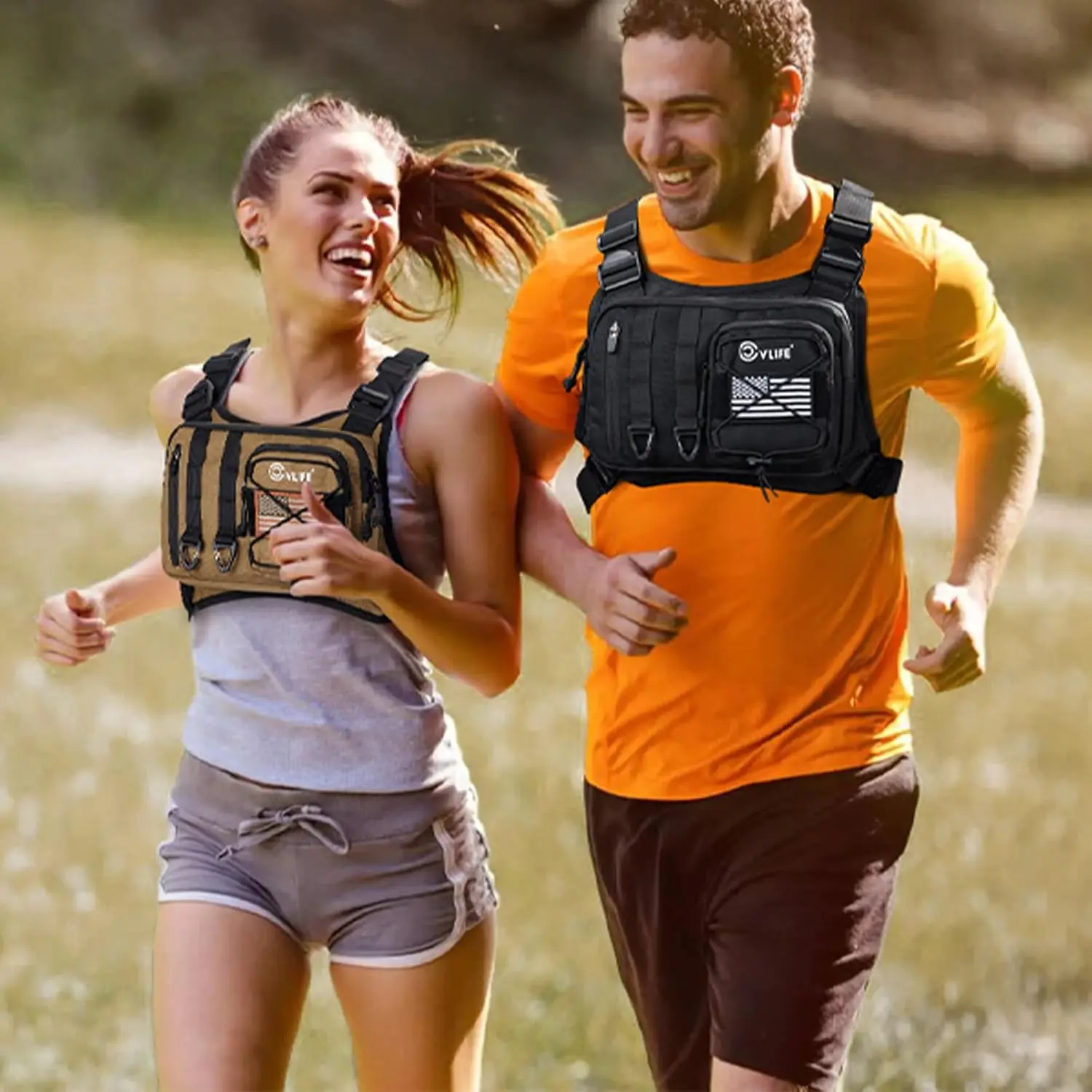 Мужская нагрудная сумка cvlife для улицы - Фотография_5