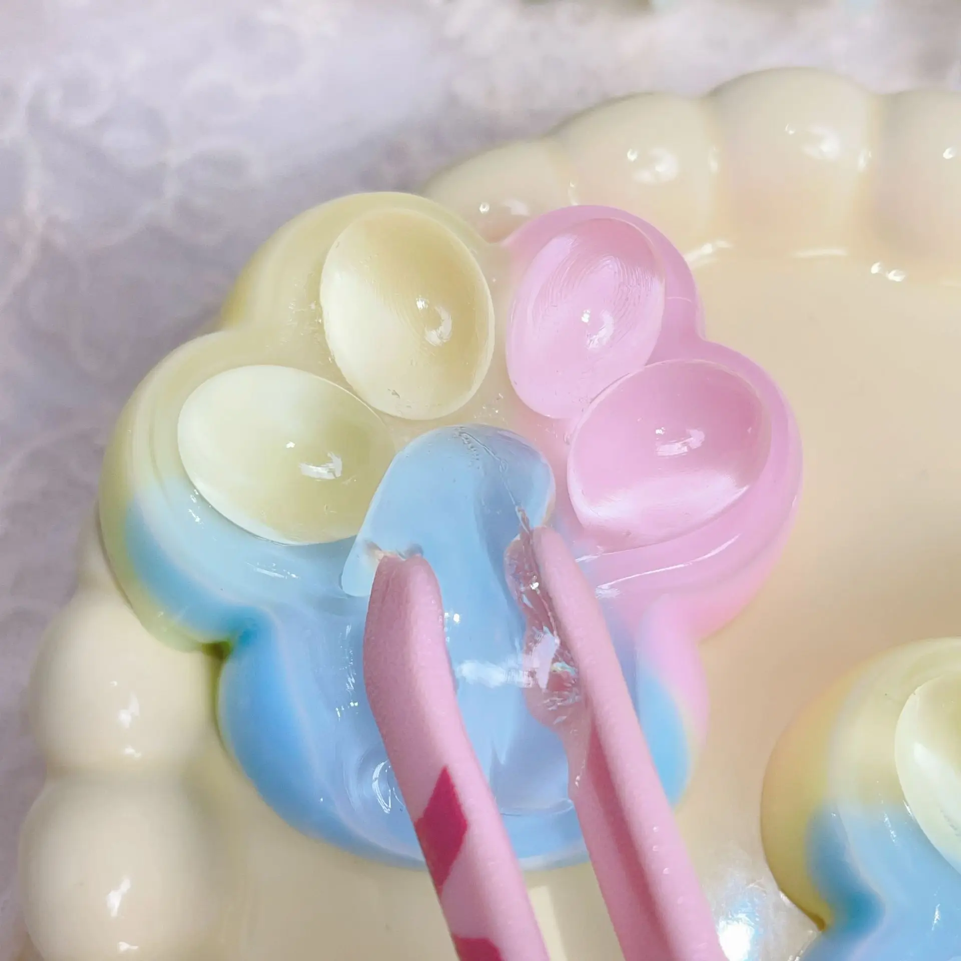 Taba squishy kawaii трехцветная - Фотография_5