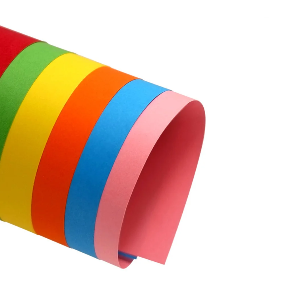 Красочная картонная утолщенная крафт-бумага для проектов ручной работы