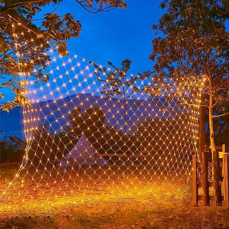 6x4m 3x3m светодиодный сетчатый светильник - Фотография_4