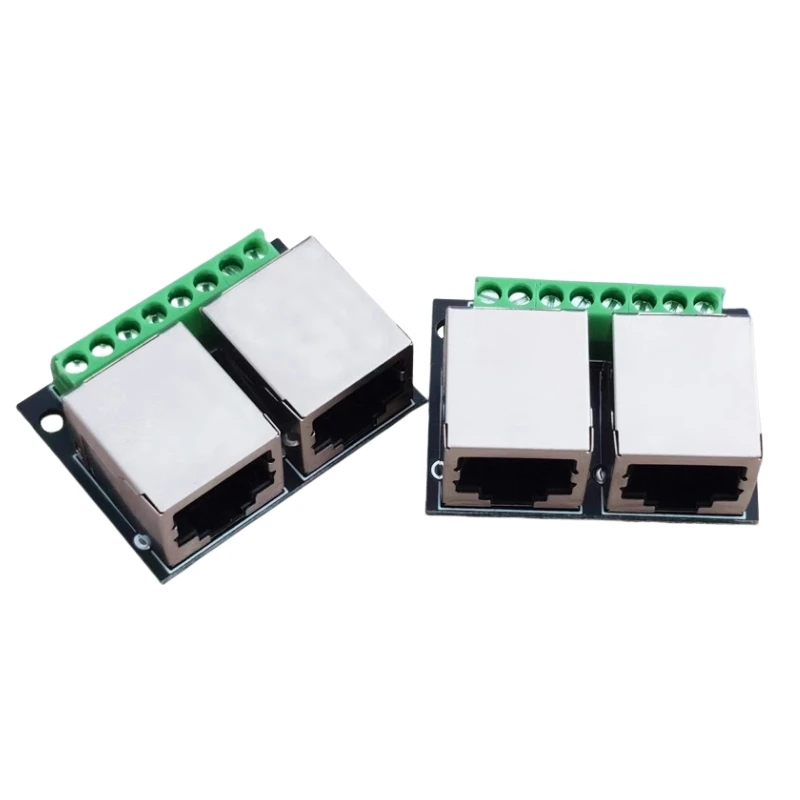 Двойная розетка адаптера rj45 плата - Фотография_3