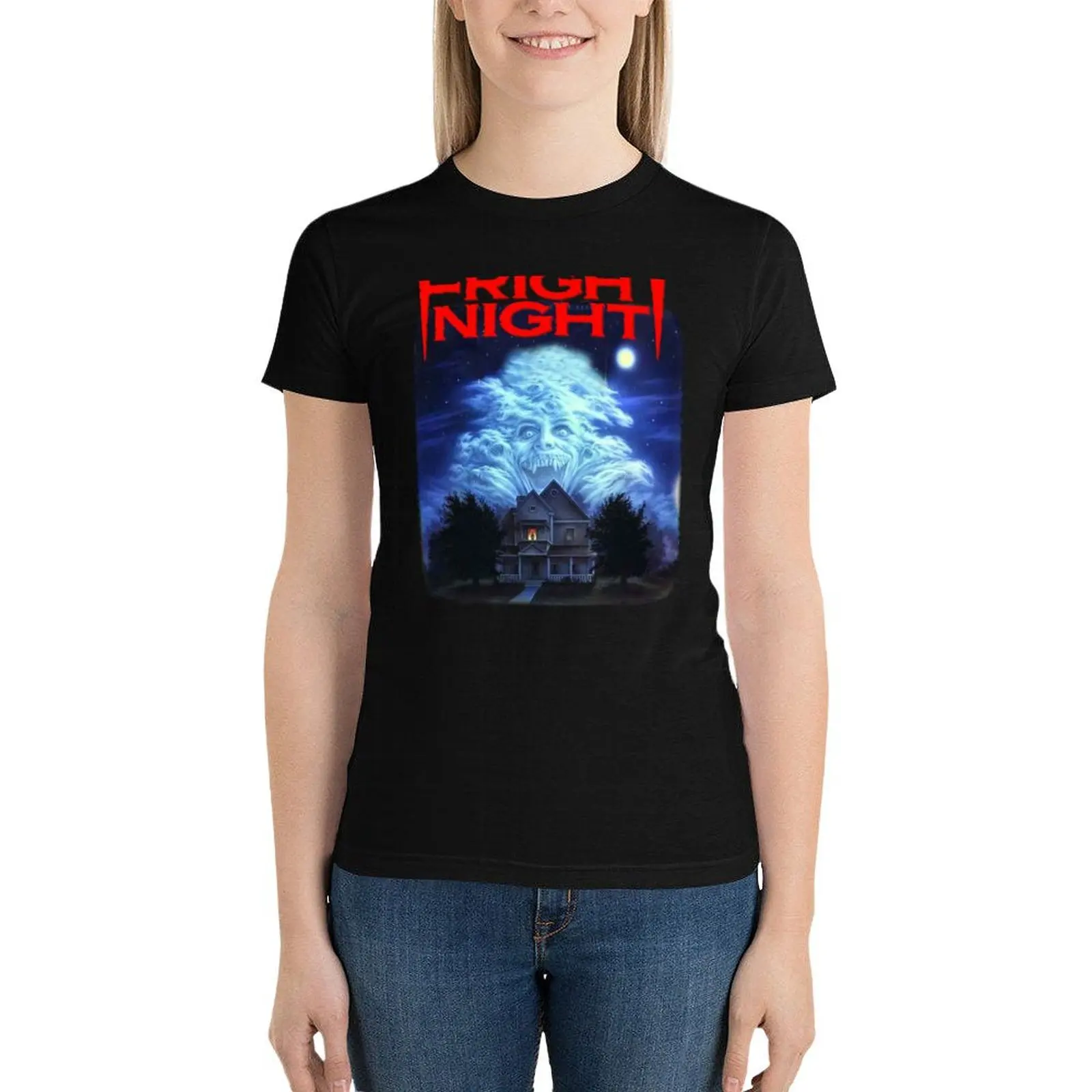 Прозрачная футболка fright night (grunge) - Фотография_4