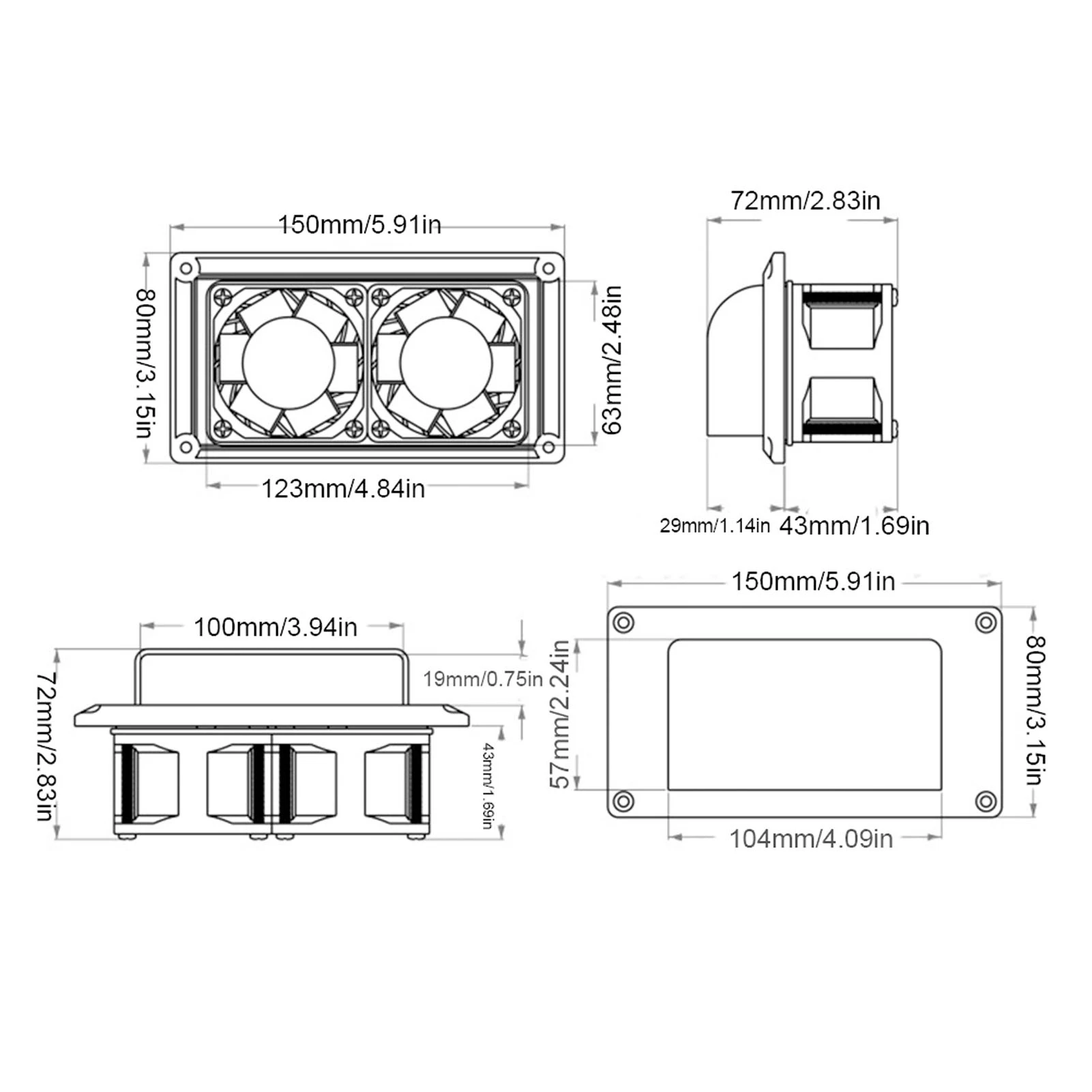 Боковой вентилятор для дома на - Фотография_6