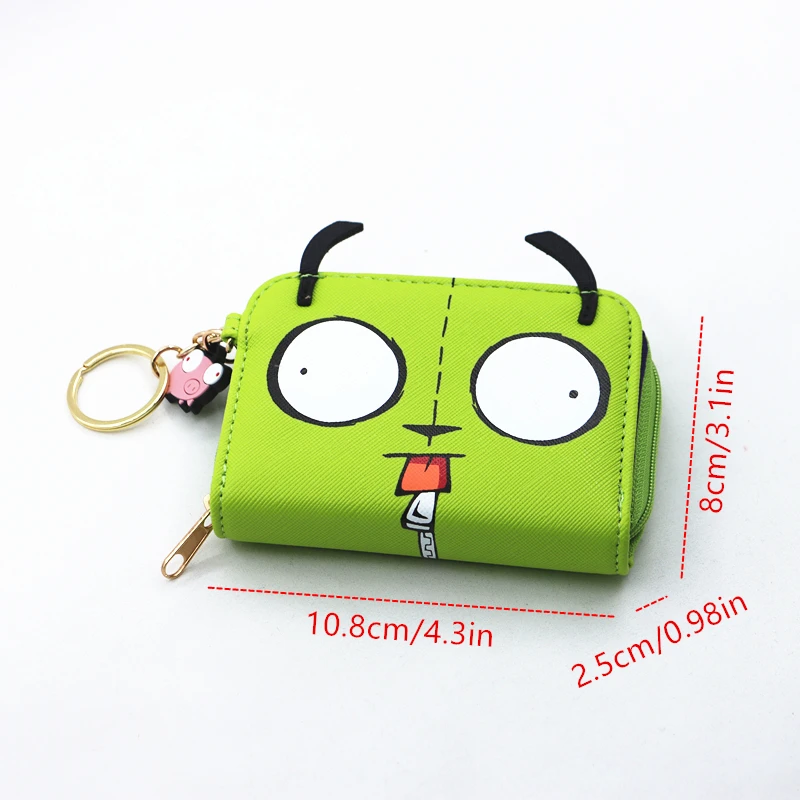 3d gir zip кошелек из искусственной кожи - Фотография_3