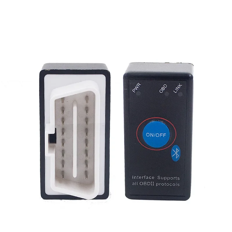 Автомобильный диагностический мини-сканер elm327 bluetooth obd2 v1 - Фотография_5