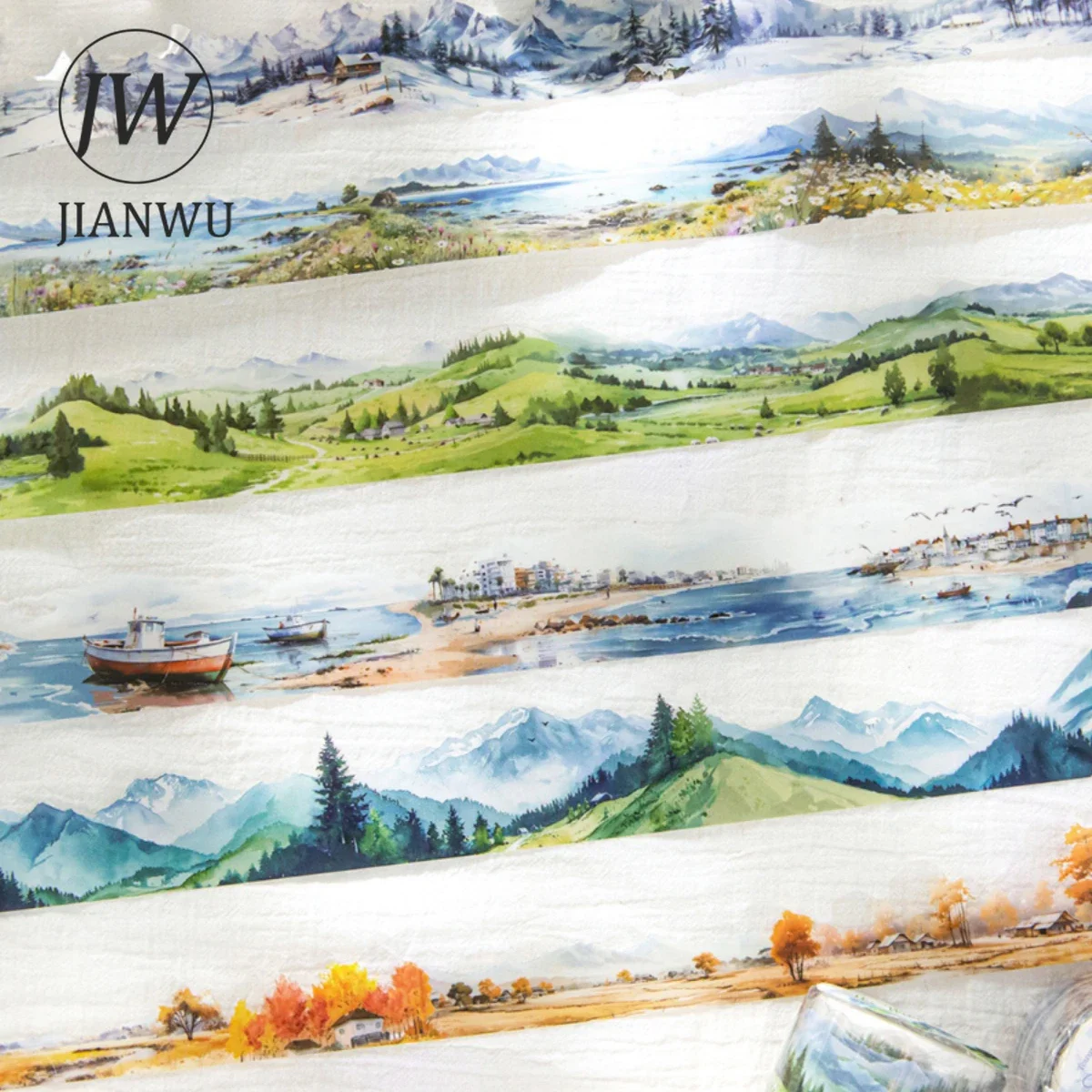 Jianwu 30 мм * 200 см серия «горы