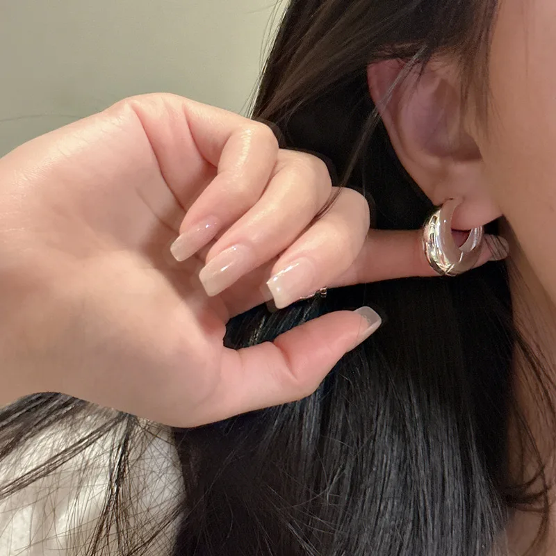 Серьги из стерлингового серебра 925 пробы для женщин - Фотография_4