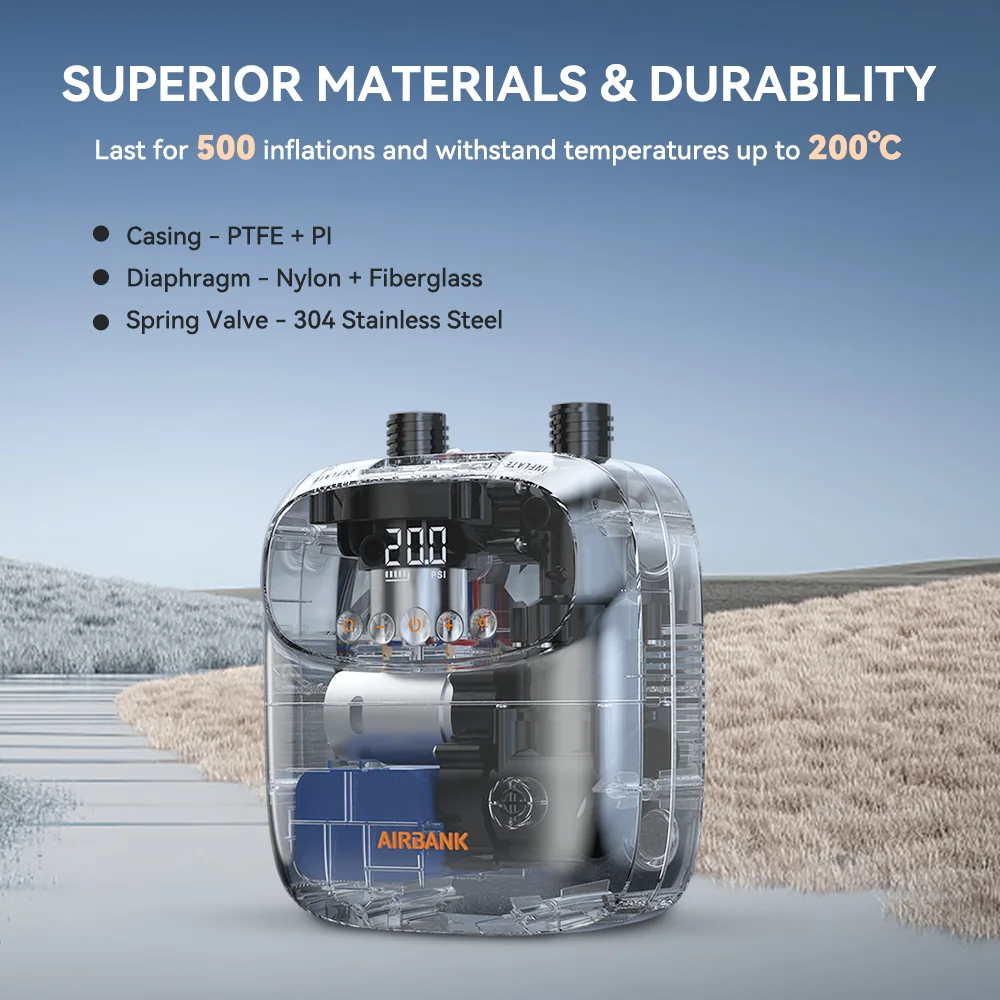 Airbank puffer pro 20psi перезаряжаемый - Фотография_5