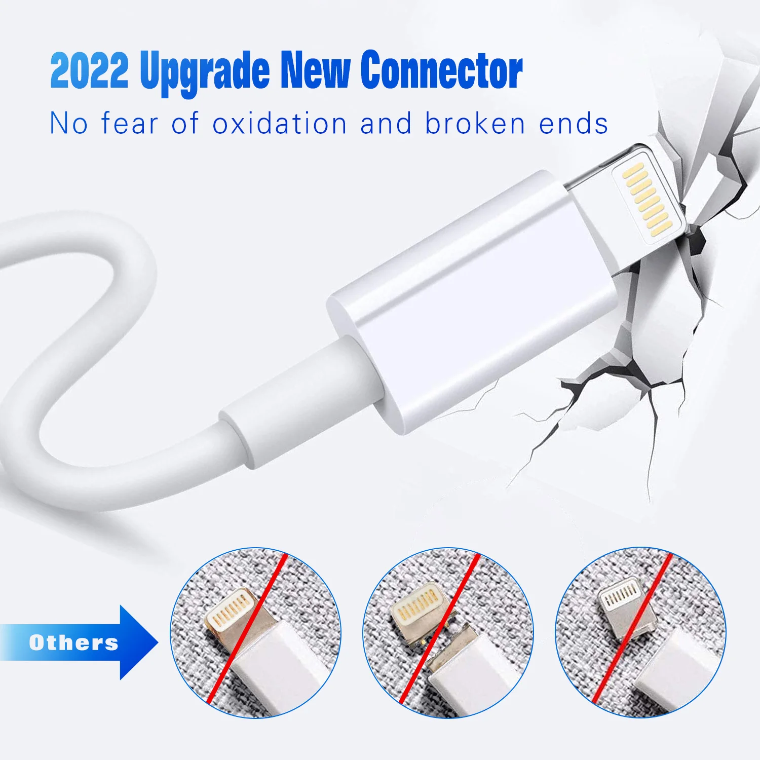 Usb-кабель 3a для iphone 14 13 - Фотография_2