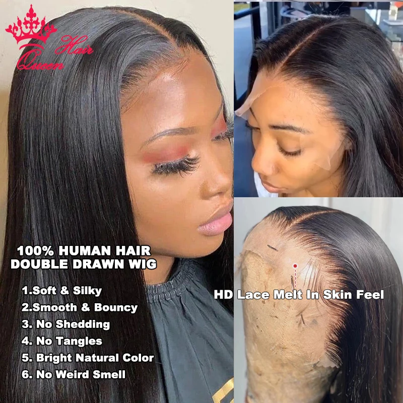 Queen hair double drawn real hd - Фотография_2