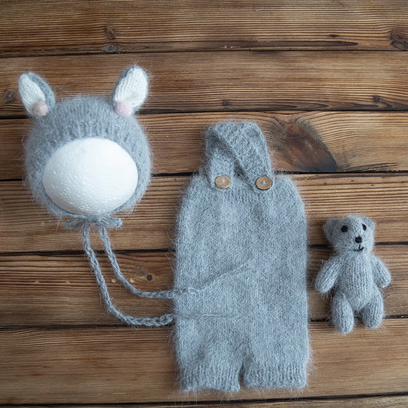 Вязаное кружевное платье из ангоры для маленьких девочек - Фотография_5